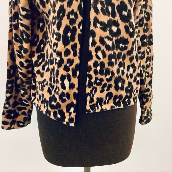 ❗️Talbots Leopard Print Cardigan MSRP $78! - Picture 4 of 8